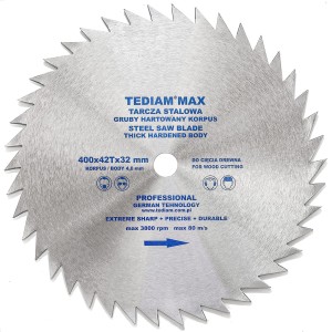Tarcza tnąca do drewna Tediam Max 400x32x42T