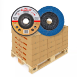 Tarcza listkowa lamelkowa 125 GR 60 inox cyrkon PALETA!