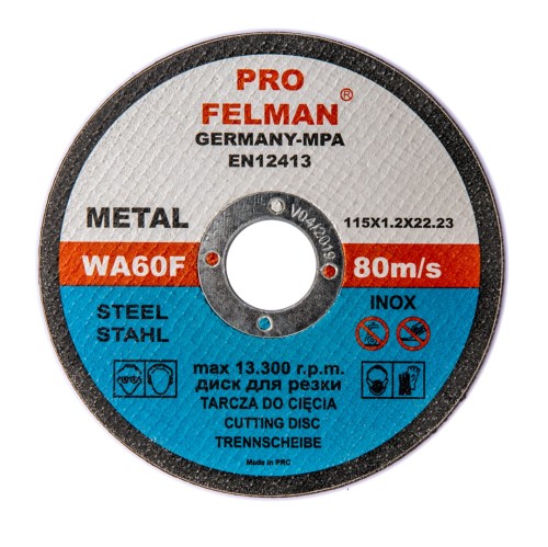 tarcza do cięcia metalu pro felman115x1,2x22,23.jpg